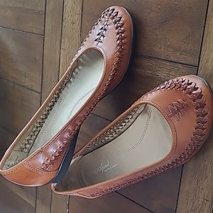 Natural Soul by Naturalizer Marissa Saddletan Vegan Loafers 8.5M